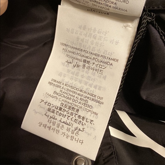 Gucci Black Windbreaker Rain Jacket Poncho One Size - Picture 15 of 16